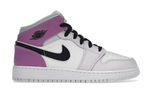 Jordan 1 Mid Barely Grape (GS)