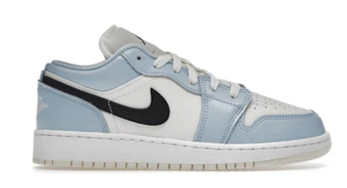 Jordan 1 Low Ice Blue Black (GS)