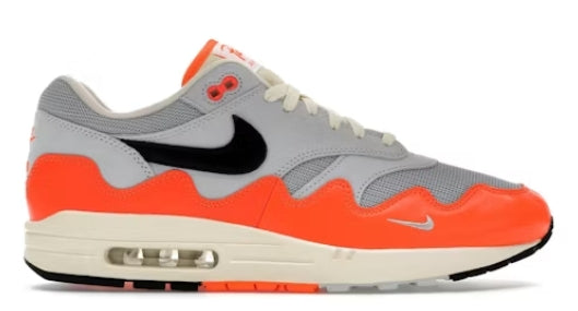 Nike Air Max 1 Patta Waves Hyper Crimson Pure Platinum (With Bracelet)